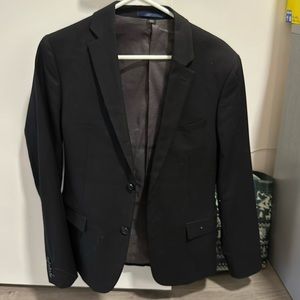 Black Men’s Suit Jacket, Slim Fit